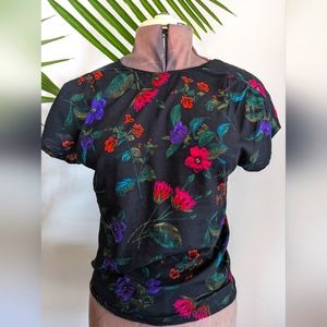 90s floral top